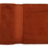Yellow Plain Cotton Bath Towel 30x60 inch front view
