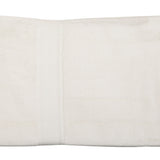 Beige Plain Cotton Bath Towel 30x60 inch front view