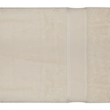 Beige Plain Cotton Bath Towel 30x60 inch front view
