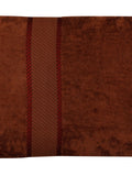 Brown Plain Cotton Bath Towel 30x60 inch front view