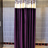 Polyester Ready-made Curtain 7x4 feet front view