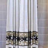 Polyester Ready-made Curtain 7x4 feet front view
