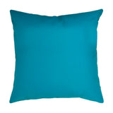 Blue Plain Cushion Cover front view