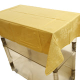 Gold Cotton Table Cover 36x54 inch front view