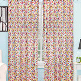 (Pink) Curtain Kids Design- Polyester(7 X 4 Feet) - Jagdish Store Online Since 1965
