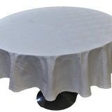 White Cotton Table Cover front view