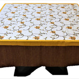 Multicolor Embroidered Polyester Table Cover front view