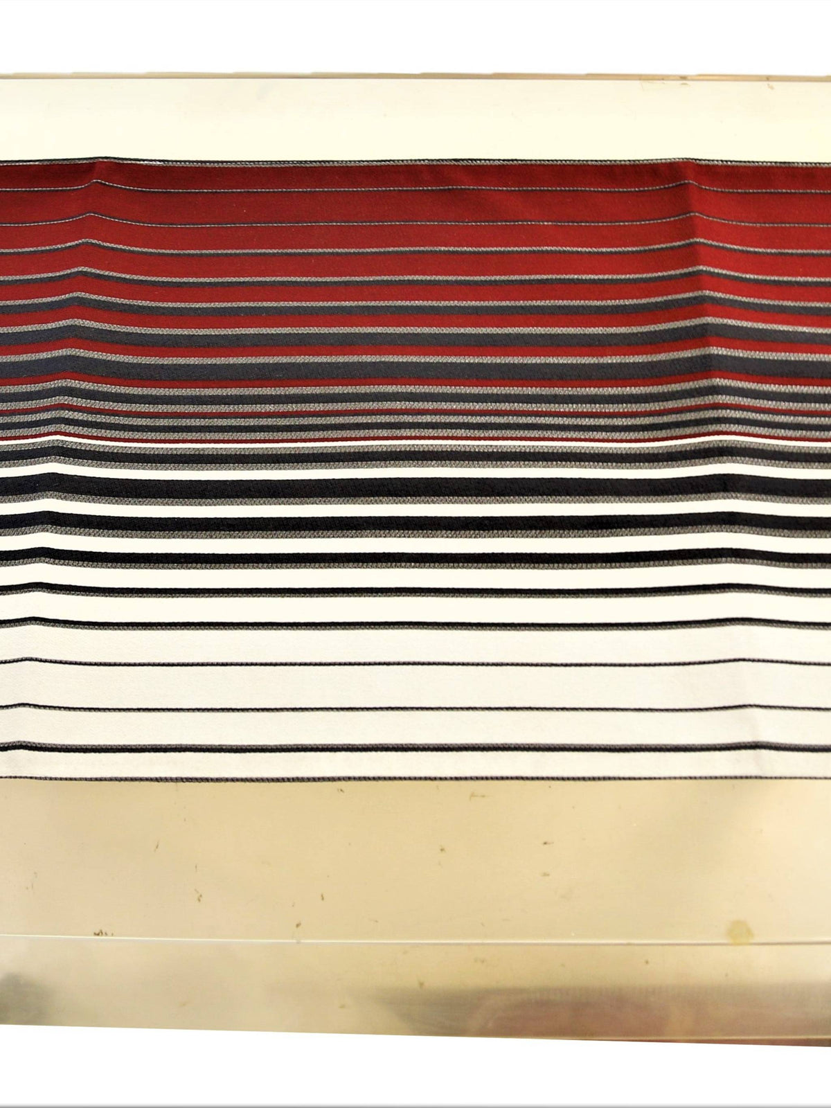Yellow Cotton Table Runner 13x36 front view