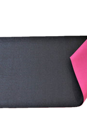 Black Yoga Mat front view