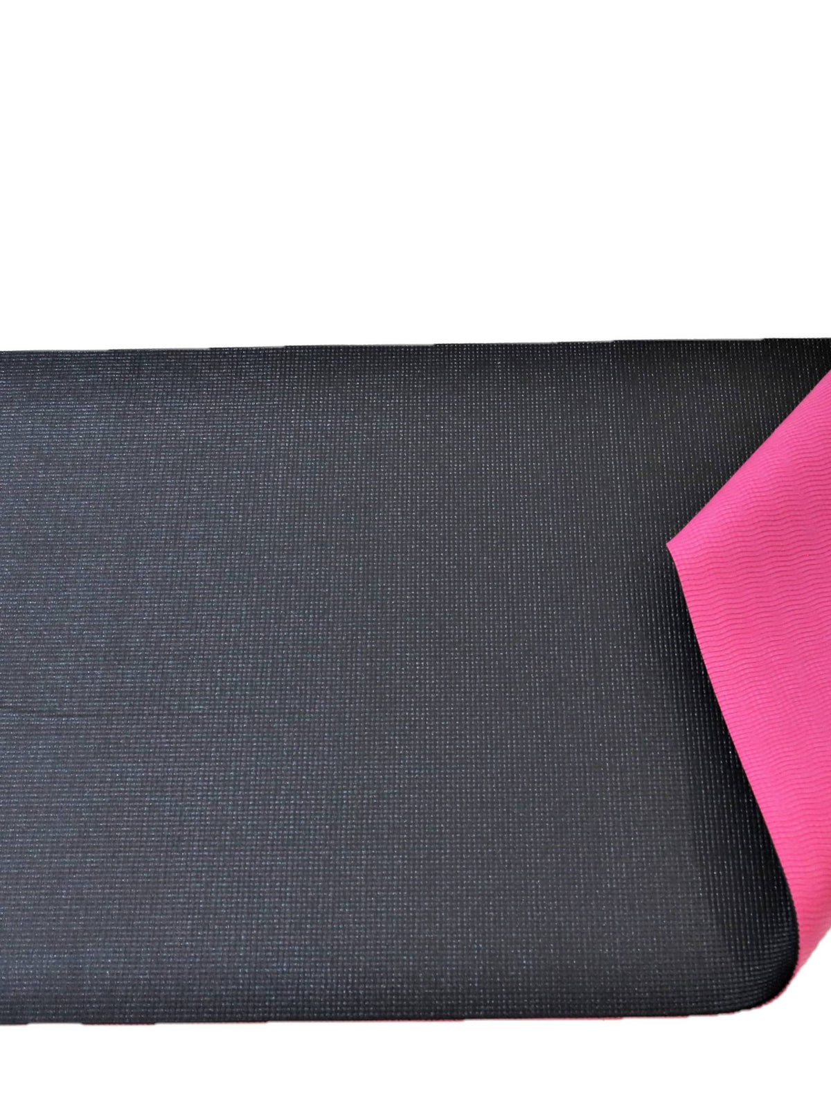 Black Yoga Mat front view