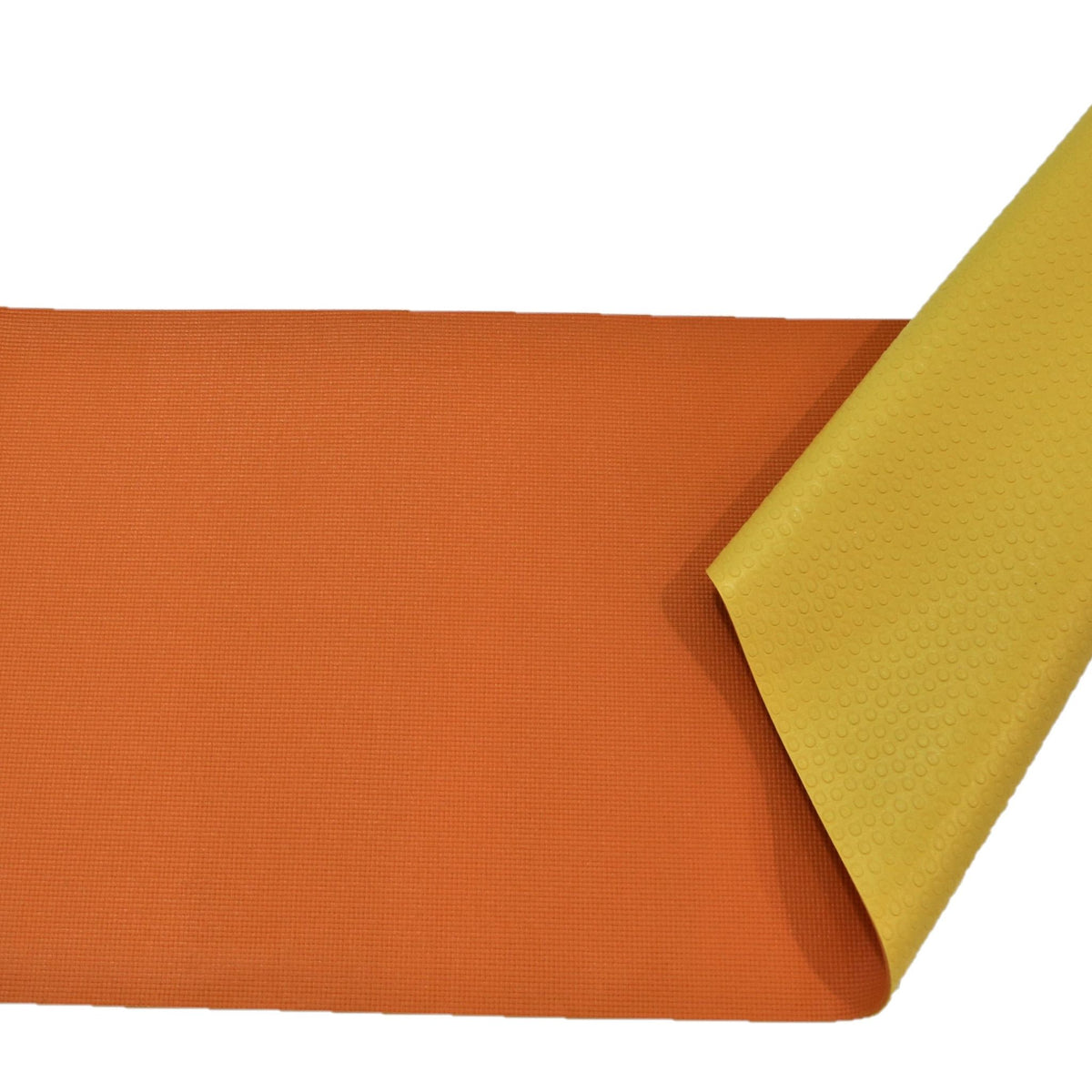 Obsessions-(Orange/Yellow) Modern Rubberize Yoga Mat(6mm) - Jagdish Store Online Since 1965