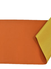Orange Yoga Mat front view