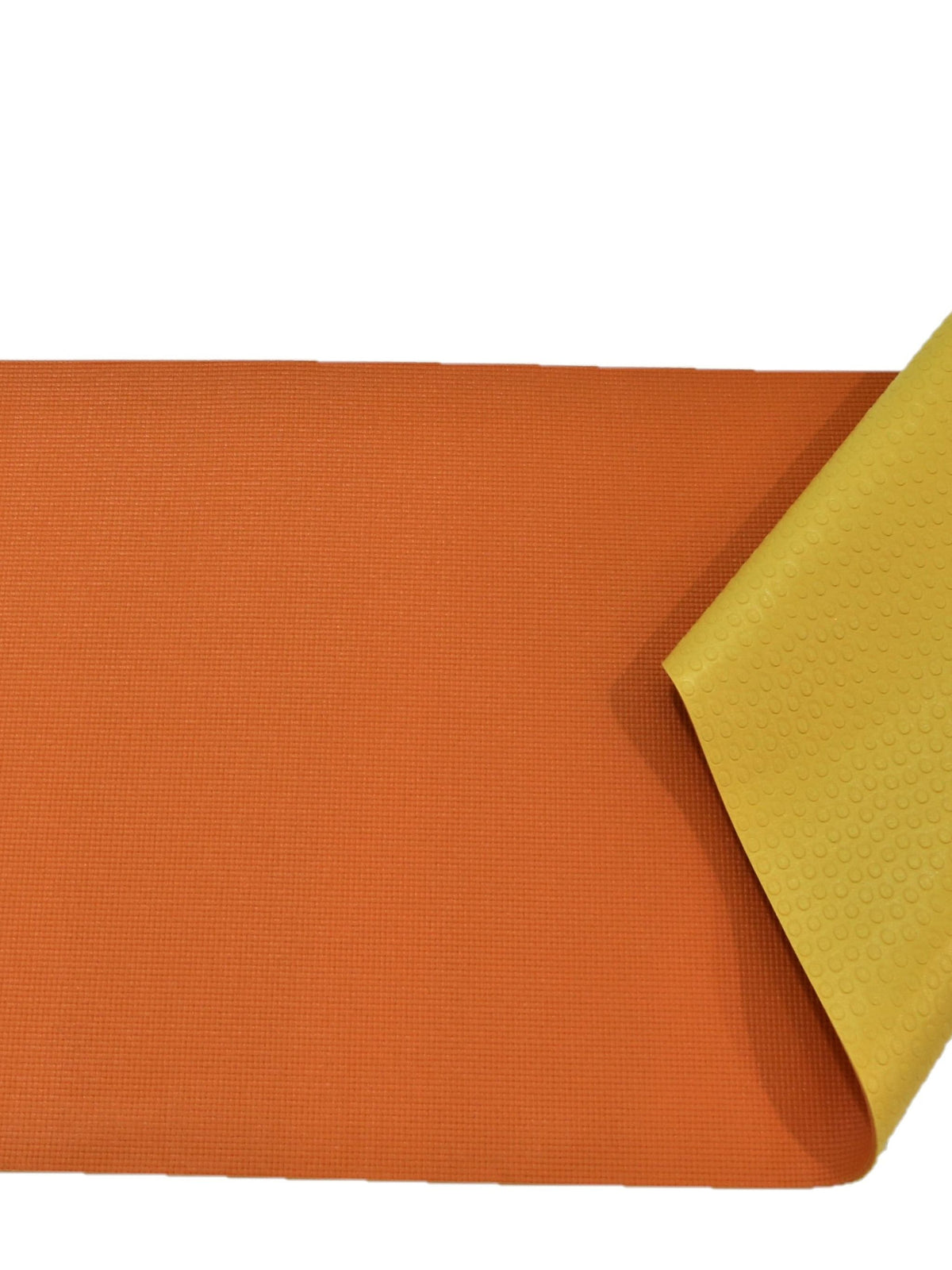 Orange Yoga Mat front view