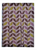 White Polyester Shower Curtain front view