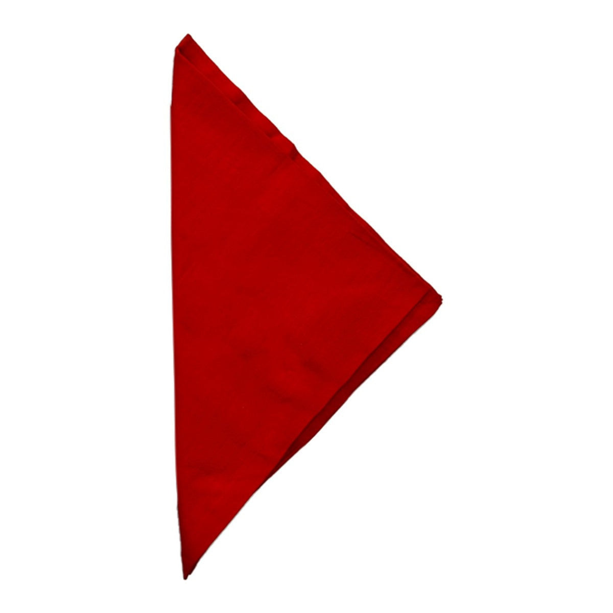 Maroon Plain Cotton Napkin front view