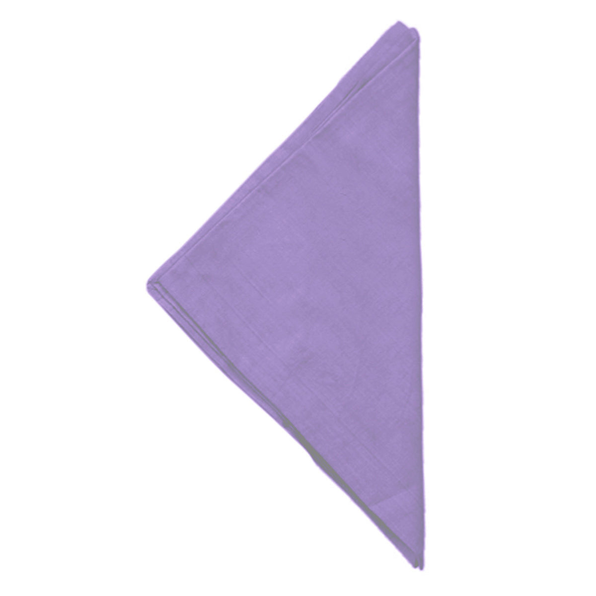Purple Plain Cotton Napkin front view