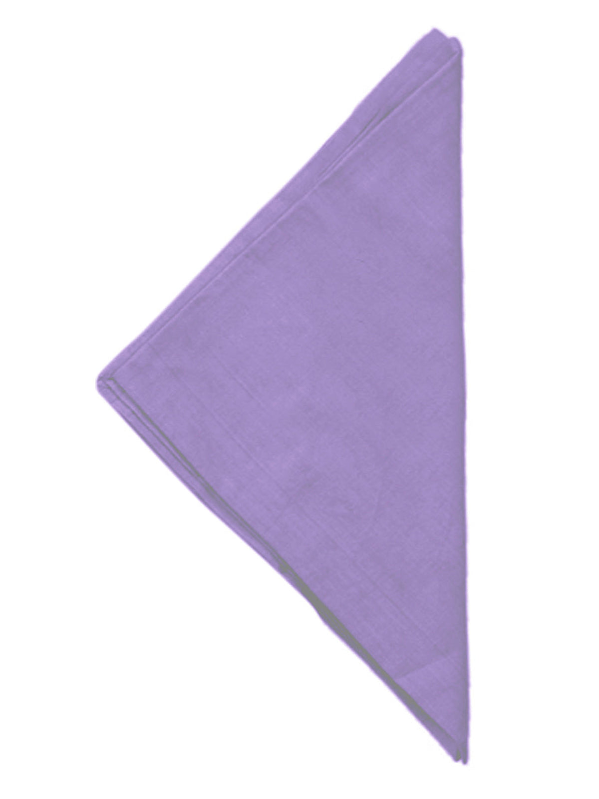 Purple Plain Cotton Napkin front view
