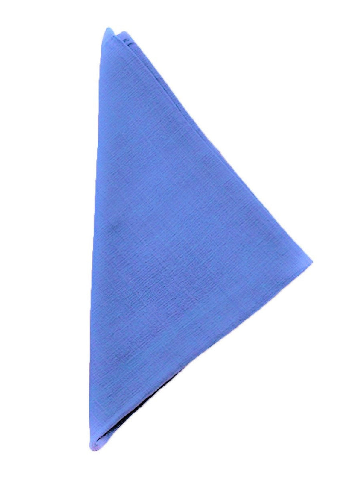 Blue Plain Cotton Napkin front view