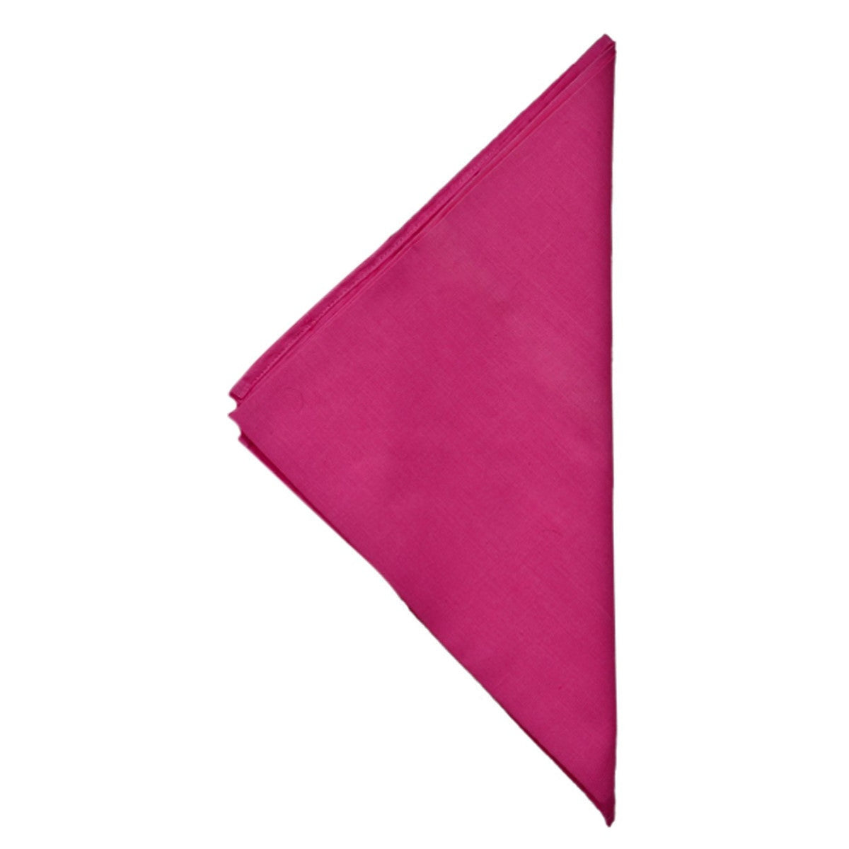 Pink Plain Cotton Napkin front view