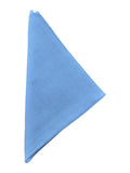 Turquoise Plain Cotton Napkin