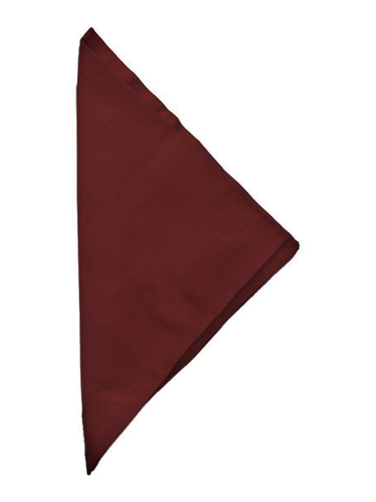 Maroon Plain Cotton Napkin front view