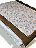 Leaf Printed Single Bed Quilt 400 GSM