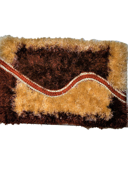 Modern Polyester Fur Indoor Mat
