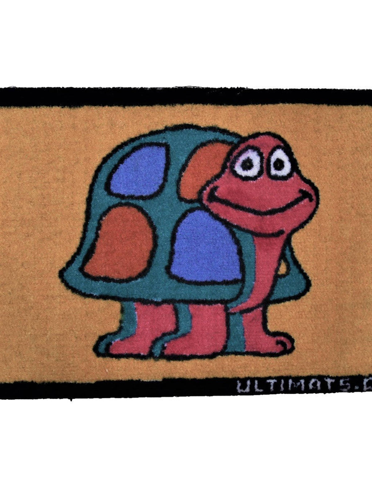 Orange Kids Mat front view