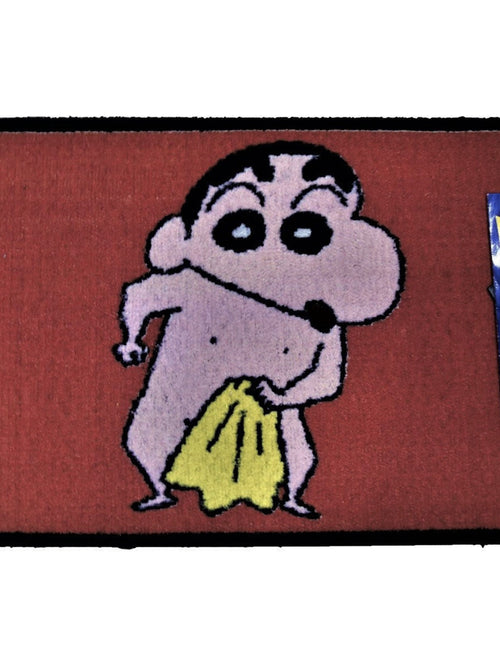 Towel Boy Cartoon Kids Play Mat - Red Multicolor Synthetic 45x75 cm (18x30 inch)
