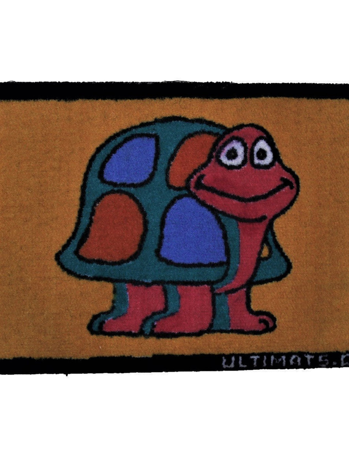 Orange Kids Mat front view