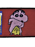 Towel Boy Cartoon Kids Play Mat - Red Multicolor Synthetic 40x60 cm (16x24 inch)
