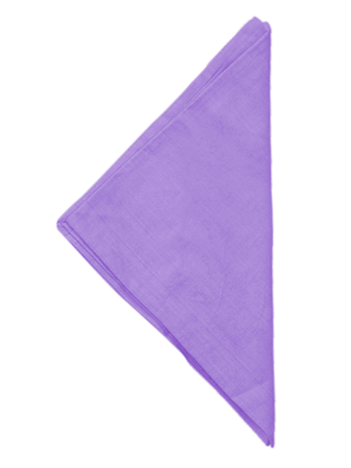 Purple Plain Cotton Napkin front view