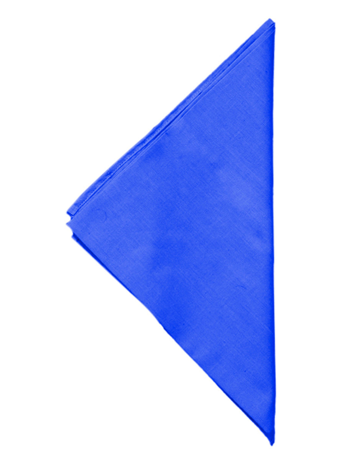 Blue Plain Cotton Napkin front view