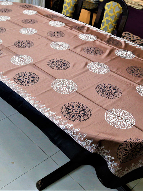 Block Printed Table Cover