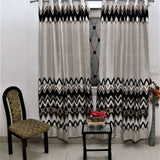 Polyester Ready-made Curtain 9x4 feet front view