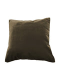 Green Plain Velvet Cushion Cover front view