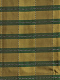 Firenze Rib Fabric Silk (Green/Gold)