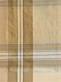 Beige Silk Upholstery Fabric front view
