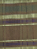 Brown Silk Upholstery Fabric front view
