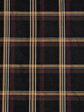 Black Silk Upholstery Fabric front view