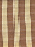Brown Silk Upholstery Fabric front view