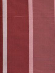 Plum and dusty rose silk upholstery fabric with pale pink pinstripe accents