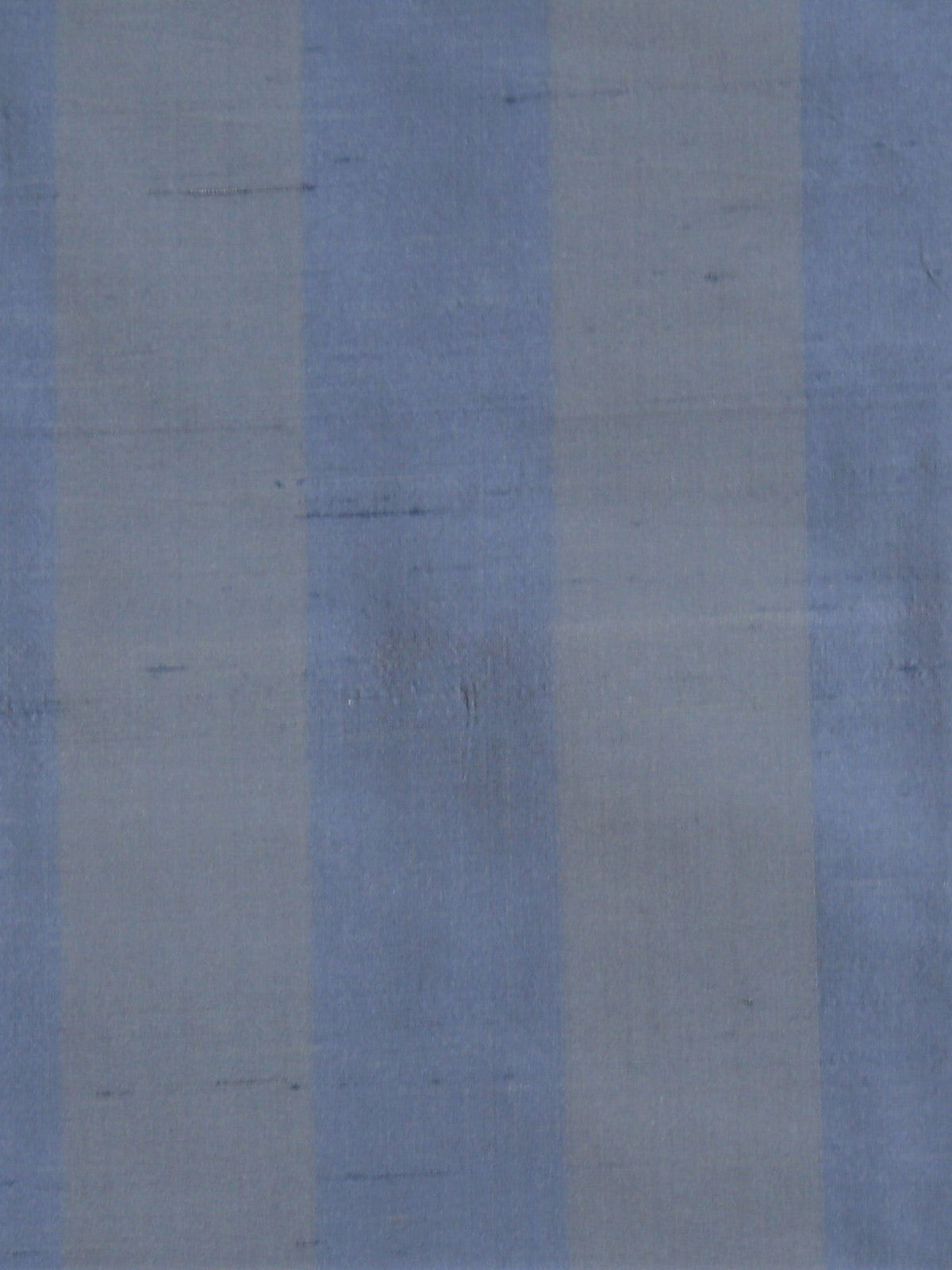 Cornflower-blue silk upholstery fabric with a subtle self-striped sheen