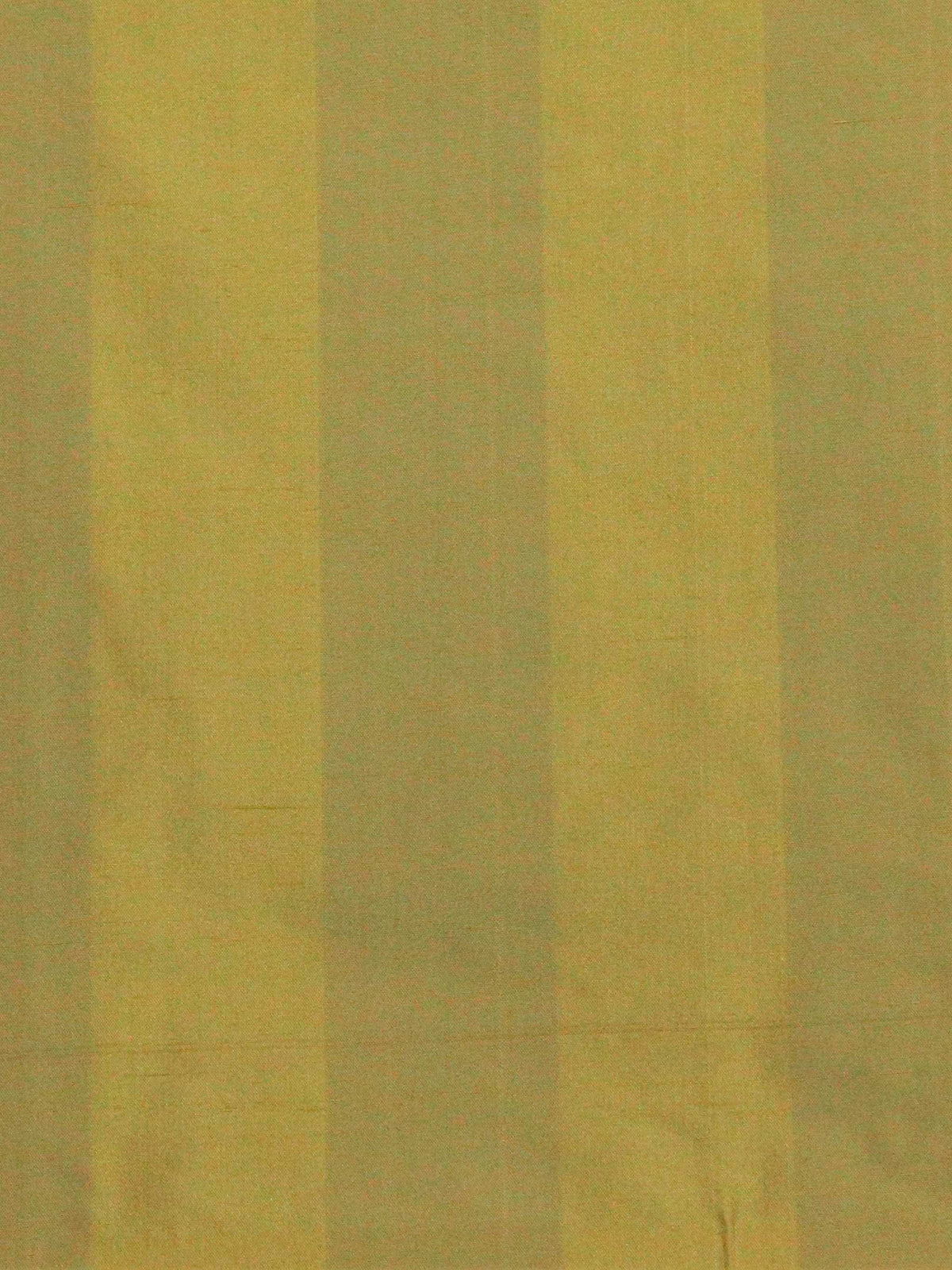 Olive-gold silk upholstery fabric with a subtle self-striped sheen