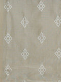 Beige Silk Upholstery Fabric front view