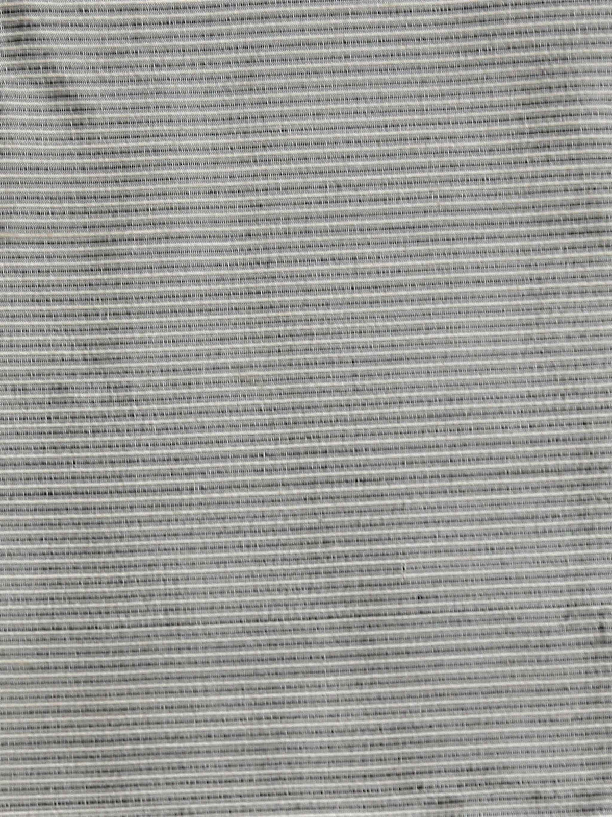 Light grey silk upholstery fabric with a heavy ribbed weave texture