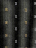 Black Silk Upholstery Fabric front view