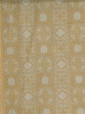 Gold Silk Upholstery Fabric front view