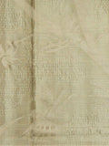 Beige Silk Upholstery Fabric front view