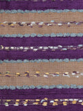 Purple Silk Upholstery Fabric front view